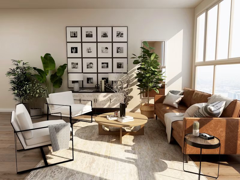 Premium Living Room Finished Project